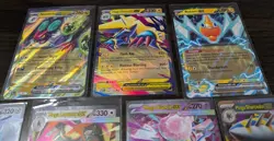 Pokemon TCG 7 Card EX Rare Art Holo Lot, multiple sets, sleeved after opening - Image 5