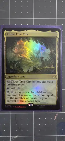 Three Tree City Bloomburrow Magic: The Gathering Card, NM-Mint, Foil - Image 1