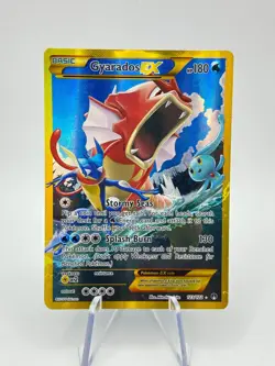 Pokemon TCG Gyarados EX 123/122 XY Breakpoint 2016 Secret Holo Rare Card LP - Image 1