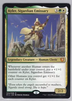 1x Kyler, Sigardian Emissary - Innistrad: Midnight Hunt: Commander - NM - Image 1