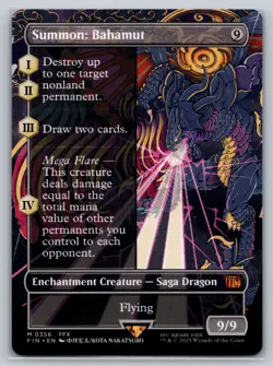 Summon: Bahamut (Borderless) Final Fantasy Regular - Image 1