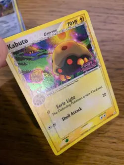 NM! Kabuto (67/110) EX Holon Phantoms Stamped Reverse Holo Delta Pokemon Card! - Image 3