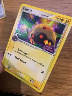 NM! Kabuto (67/110) EX Holon Phantoms Stamped Reverse Holo Delta Pokemon Card! - Image 4
