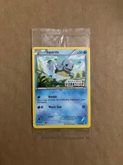 Pokemon TCG Squirtle Build-A-Bear Workshop Promo 14/101 SEALED - Image 1
