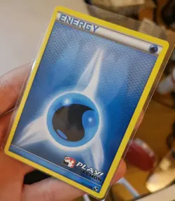 Pokemon Water Energy 107/114 Play! Pokemon Stamped Promo Holo NM - Image 4