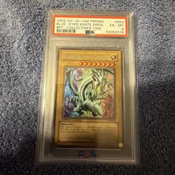 2002 Yu-Gi-Oh! Blue-Eyes White Dragon Collectors Tin BPT-003 PSA 6 PROMO - Image 1