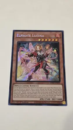 Yu-Gi-Oh! Elfnote Lucina BPRO-EN010 1st Ed Konami - Image 1