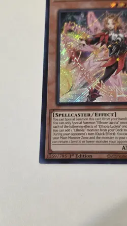 Yu-Gi-Oh! Elfnote Lucina BPRO-EN010 1st Ed Konami - Image 4