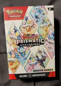 Pokemon TCG Lot Of (2) Scarlet And Violet Prismatic Evolutions Booster Bundle - Image 3