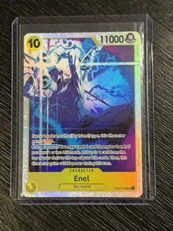 Enel EB02-052 English SR Extra Booster: Anime 25th Collection One Piece Card - Image 1