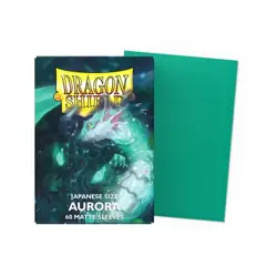 Dragon Shield 60CT Japanese Matte Sleeves - Aurora - YuGiOh TCG - Image 1