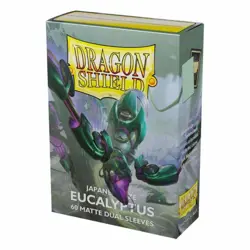 Japanese Matte Dual Eucalyptus 60 ct Dragon Shield Sleeves YuGiOh - Image 1