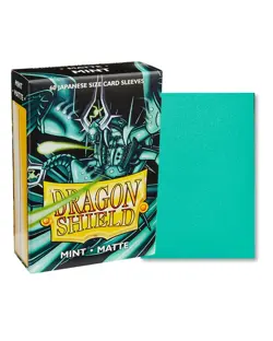 (60-Pack) Dragon Shield Card Sleeves MINT MATTE Small/Mini Size Japanese/Yugioh - Image 1