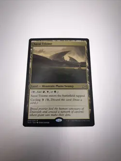 Savai Triome Ikoria: Lair of Behemoths Regular MTG Magic The Gathering MINT - Image 1