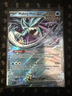 Walking Wake ex - 050/162 - Double Rare - Temporal Forces - Pokemon Card - NM/M - Image 1