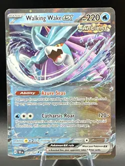 Walking Wake ex - 050/162 - Ultra Rare - Temporal Forces - NM/M - Pokemon Card - Image 1