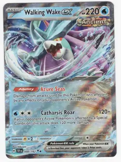 Walking Wake ex 050/162 Ultra Rare Pokemon Temporal Forces NM - Image 1