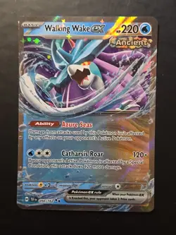 Pokemon Temporal Forces Walking Wake Ex Holo Double Rare 050/162 NM - Image 1