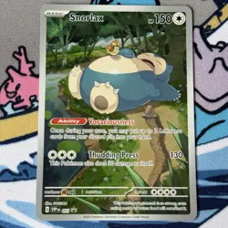 Snorlax SVP 051 Black Star Promo Full Art Holo Near Mint Pokemon - Image 1