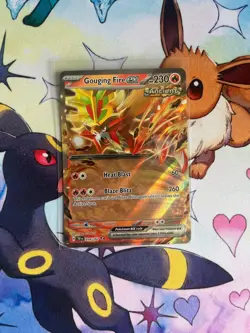 Gouging Fire ex 038/162 Double Rare Temporal Forces Pokemon NM Card - Image 1