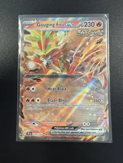 Gouging Fire ex - 038/162 - Double Rare - Temporal Forces - Pokemon - NM/M - Image 1