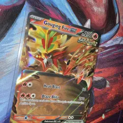 Gouging Fire ex - 038/162 - SV05: Temporal Forces NM Pokemon Card - Image 3