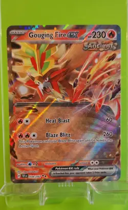 Gouging Fire ex 038/162 TEF Temporal Forces DR M/NM Pokemon English - Image 1
