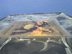 Charizard VMax Pokemon Rare Gold Foil Fan Art Card S #43 - Image 4