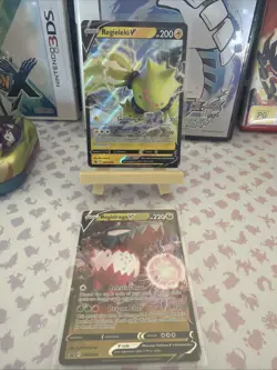 Regidrago V SWSH281 & Regieleki V SWSH280 [Black Star Promo] NM Pokemon TCG - Image 1