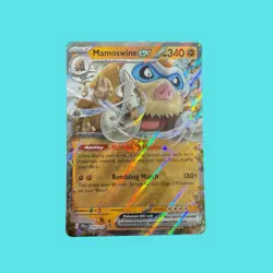 Mamoswine Ex 079/159 NM Journey Together Pokemon Card TCG 79/159 Double Rare - Image 1