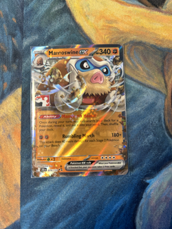 Pokemon TCG - Mamoswine ex Journey Together 079/159 Prize Pack Play Stamped NM - Image 1
