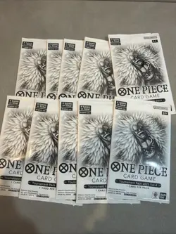 10x One Piece Card Game TCG - Tournament Pack 2025 Vol. 4 - English SEALED - Image 1