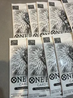 10x One Piece Card Game TCG - Tournament Pack 2025 Vol. 4 - English SEALED - Image 2