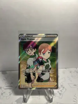 Gym Trainer NM 68/72 Shining Fates Trainer Pokemon Card Full Art Ultra Rare NM - Image 1