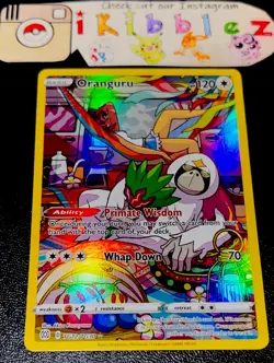 Oranguru TG12/TG30 NM Full Art UR Brilliant Stars Trainer Gallery Pokemon Card! - Image 1