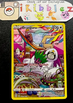 Oranguru TG12/TG30 NM Full Art UR Brilliant Stars Trainer Gallery Pokemon Card! - Image 2