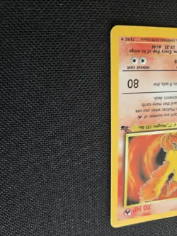 Pokemon Moltres Fossil Holo 12/62 - Vintage 1999 WOTC - Original Card - Moderate - Image 3
