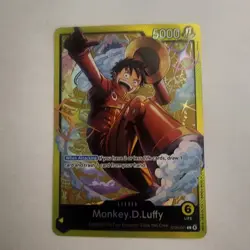 Monkey.D.Luffy Starter Deck 29: Egghead ST29-001 One Piece TCG Card Leader NM - Image 1