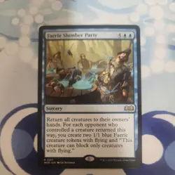 MTG: Faerie Slumber Party (Wilds Of Eldraine)(Rare) - Image 1
