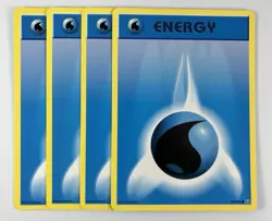 Water Energy 93/108 (4x) Lot Pokemon XY Evolutions Flat Shipping - Image 1