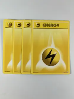 Lightning Energy 94/108 (4x) Lot Pokemon XY Evolutions Flat Shipping - Image 1