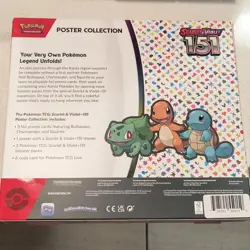 Pokemon Scarlet & Violet 151 Bulbasaur Charmander Squirtle poster collection - Image 2