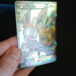 Pokemon TCG Sylveon EX Full Art Ultra Rare Holo RC32/RC32 Generations - Image 3