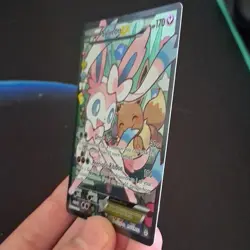 Pokemon TCG Sylveon EX Full Art Ultra Rare Holo RC32/RC32 Generations - Image 4