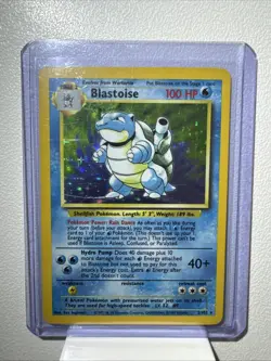 Pokemon TCG Blastoise Base Set 2/102 - Image 1
