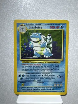 Pokemon TCG Blastoise Base Set 2/102 - Image 2