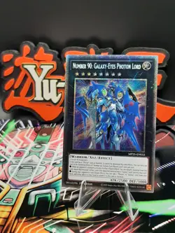 Yu-Gi-Oh! Number 90: Galaxy-Eyes Photon Lord MP25-EN033 Starlight Rare 1st Ed NM - Image 1