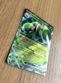Pokemon TCG Scarlet & Violet Base Set - Spidops Ex 019/198 Holo English Mint/NM - Image 2