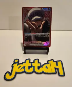 One Piece TCG Trafalgar Law Alt Art L OP14-001 (English) Azure Sea’s 7 OP14 NM! - Image 1