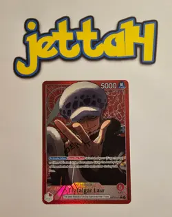 One Piece TCG Trafalgar Law Alt Art L OP14-001 (English) Azure Sea’s 7 OP14 NM! - Image 5